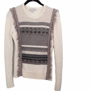 White+Warren winter white pullover sweater